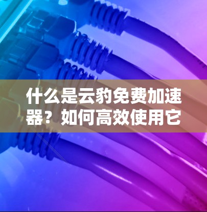 什么是云豹免费加速器？如何高效使用它？