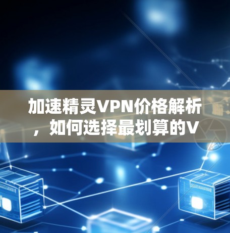加速精灵VPN价格解析，如何选择最划算的VPN服务？
