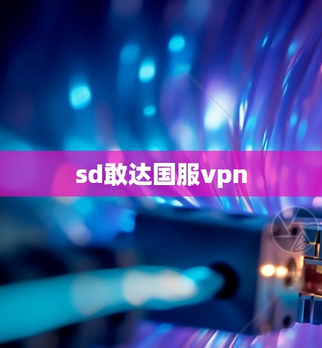 sd敢达国服vpn