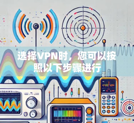 选择VPN时，您可以按照以下步骤进行