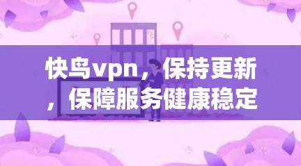 快鸟vpn，保持更新，保障服务健康稳定