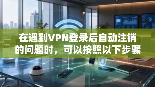 在遇到VPN登录后自动注销的问题时，可以按照以下步骤进行处理