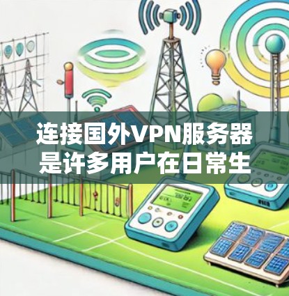 连接国外VPN服务器是许多用户在日常生活中常见的需求。以下是一些关键点，帮助你更好地了解和使用国外VPN服务器