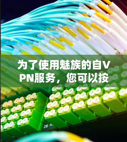 为了使用魅族的自VPN服务，您可以按照以下步骤进行操作