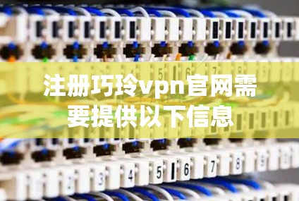 注册巧玲vpn官网需要提供以下信息