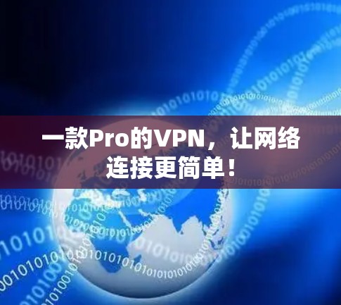 一款Pro的VPN，让网络连接更简单！