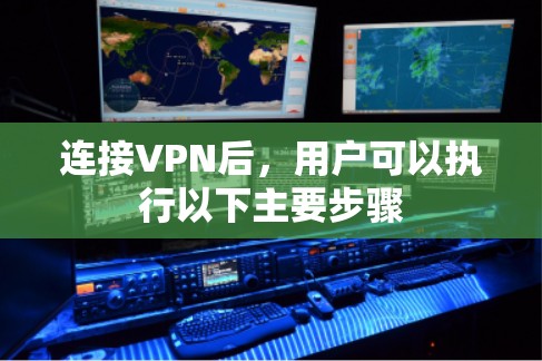 连接VPN后，用户可以执行以下主要步骤