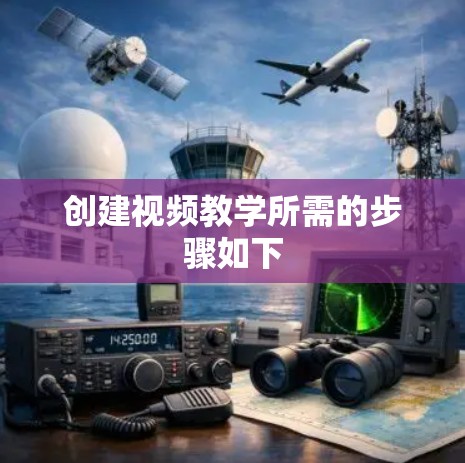 创建视频教学所需的步骤如下